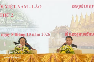  Vietnam, Laos strengthen cooperation in combating transnational crime